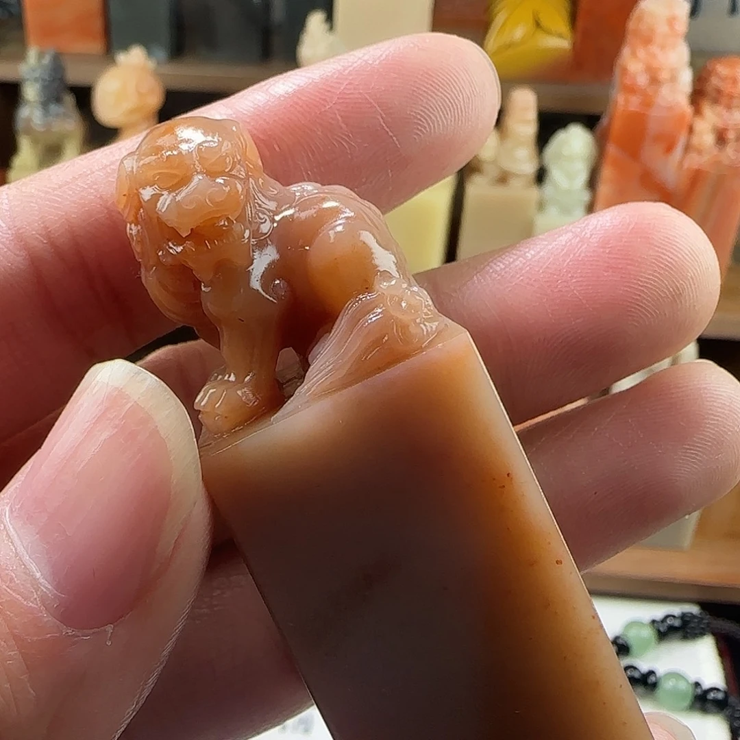 寿山石印石032老挝保利石