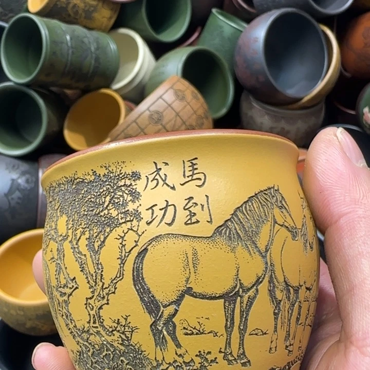 茶杯紫砂全手工制作工艺