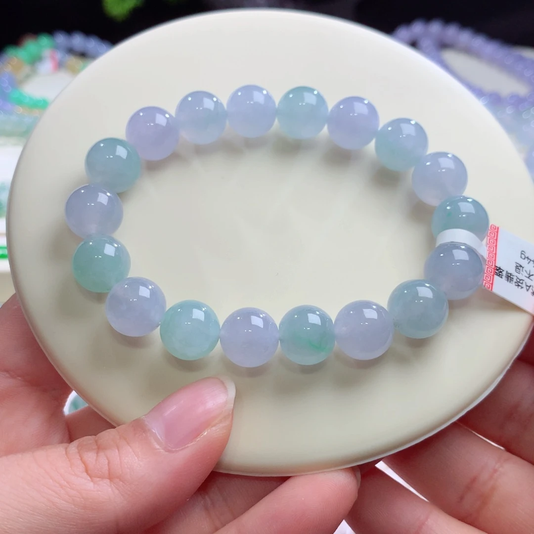 未镶嵌手链翡翠马卡龙卡11