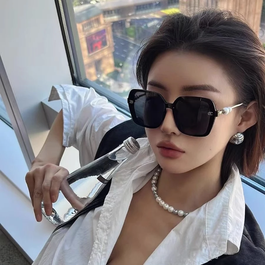 【高清偏光】高定细闪自带妆容感时尚墨镜防晒防紫外线显脸小太阳镜