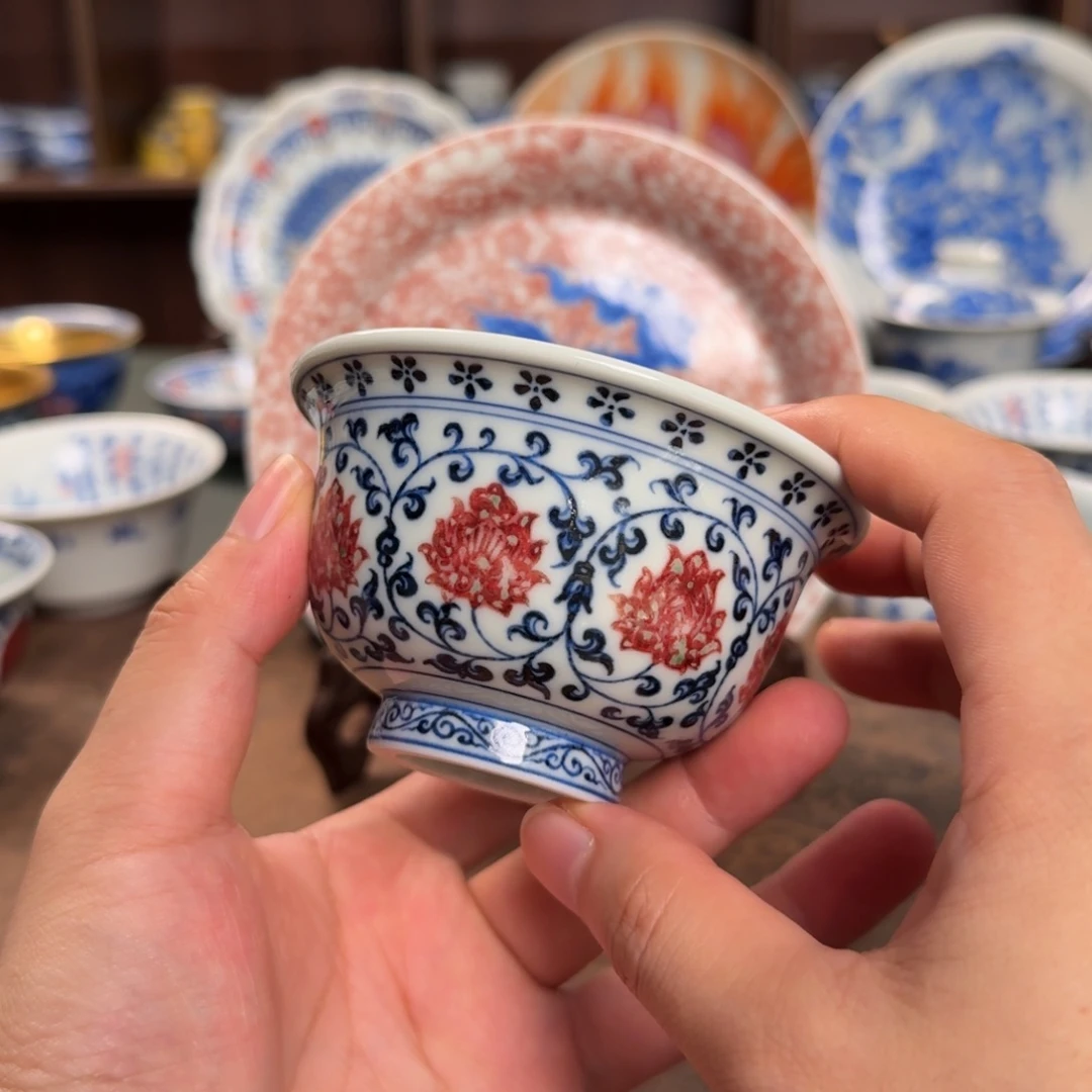 B***R纯手工手绘陶瓷茶具