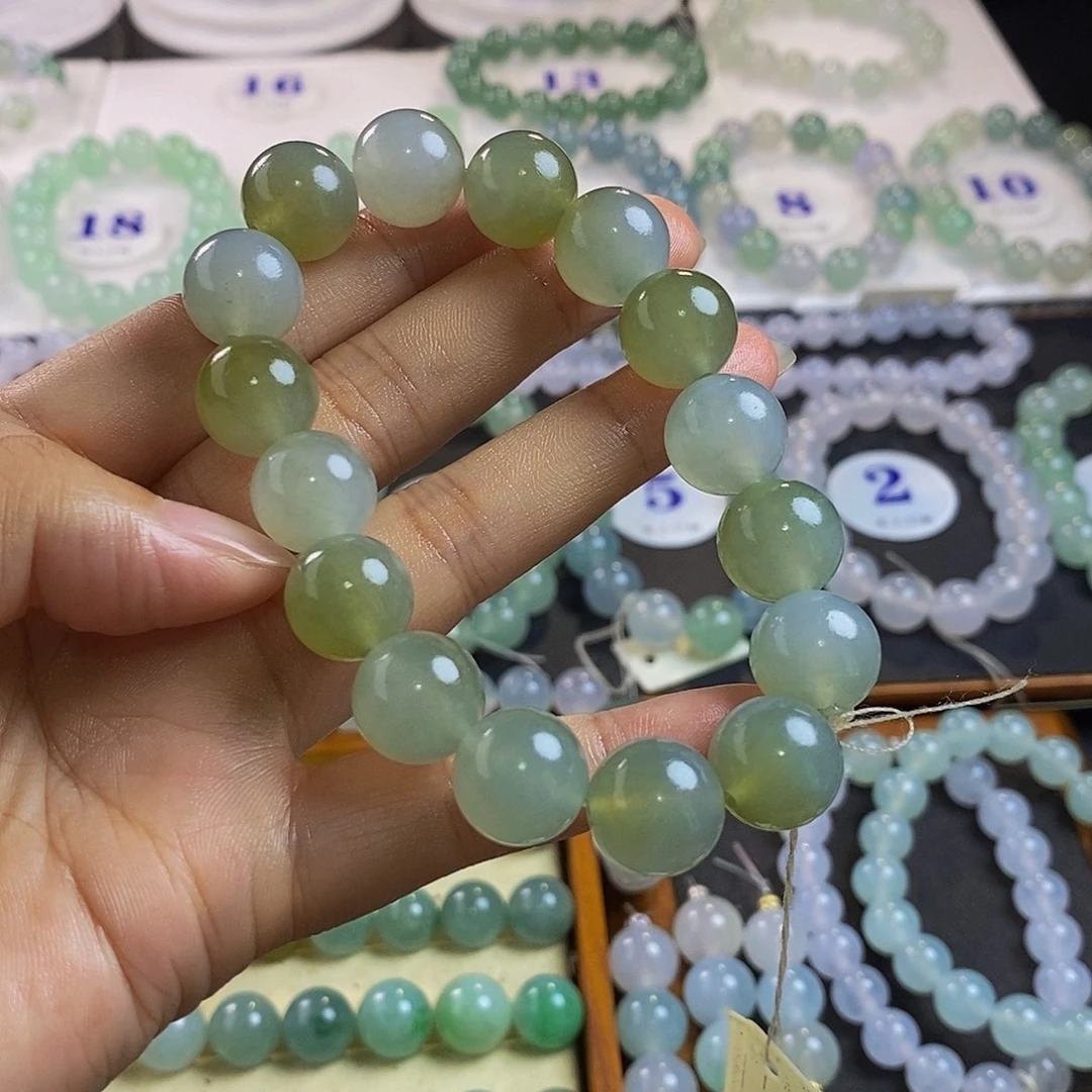 定制翡翠未镶嵌卡12十