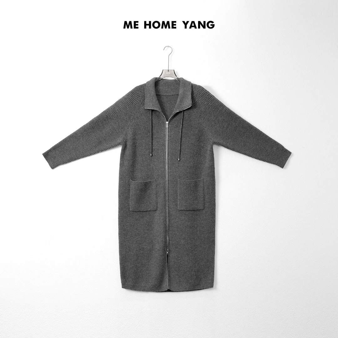 ME【法式慵懒开衫】新款轻奢极简时尚流行休闲百搭宽松毛衣MEQS5943