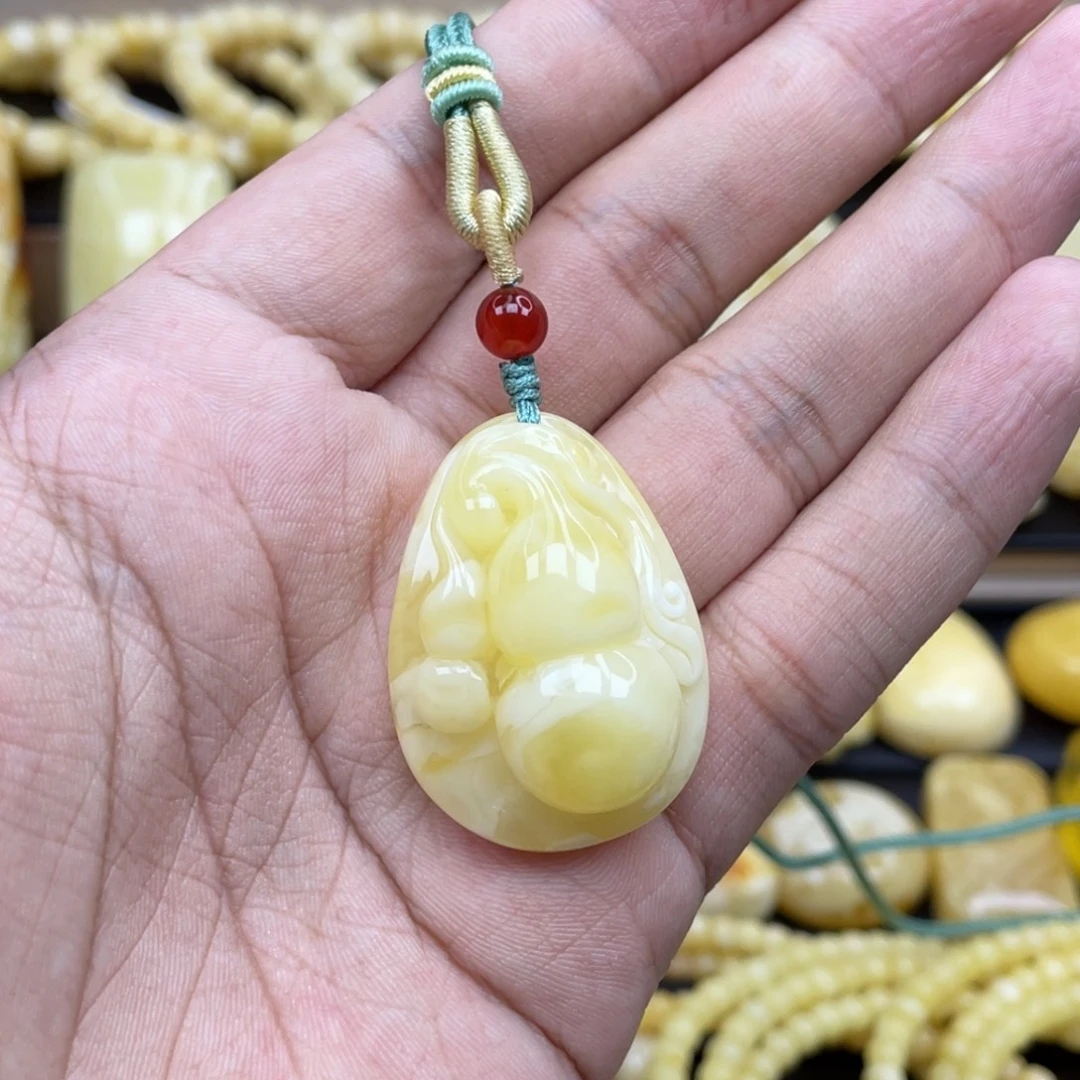 琥珀未镶嵌裸石琥珀蜜蜡