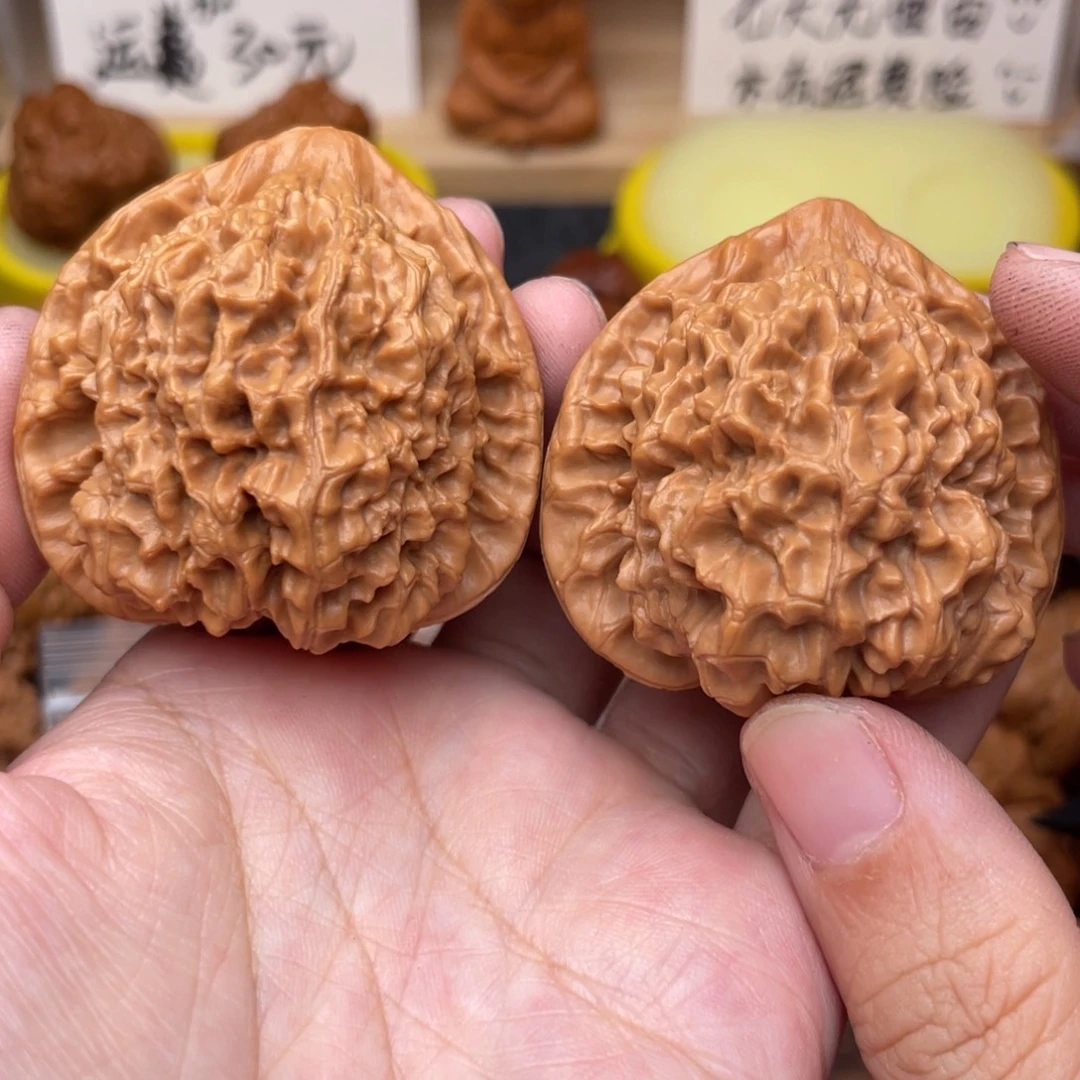 文玩核桃把件官帽46