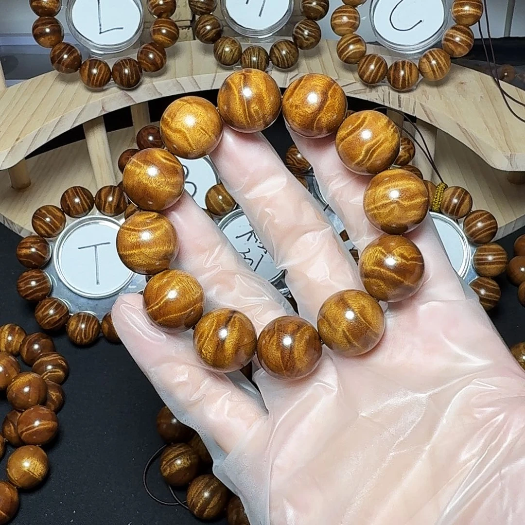 楠木（金丝楠）手串/手链闪电纹