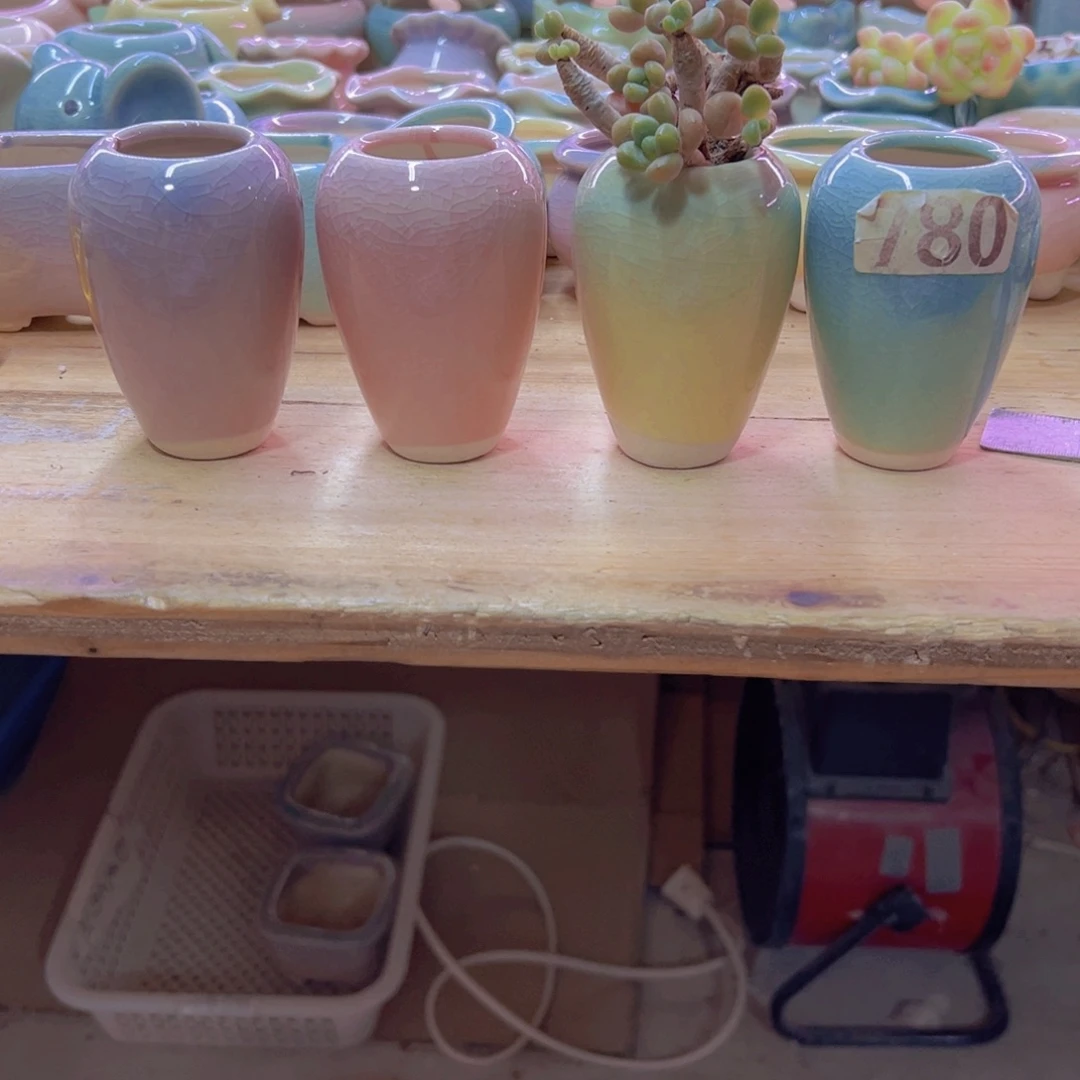 陶瓷花盆当场凑满12包邮