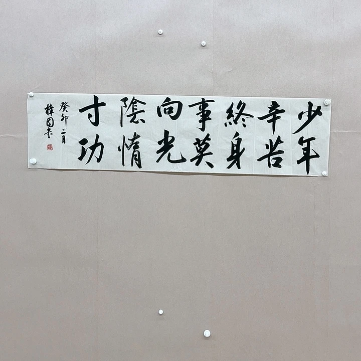 书法胡基禄138*34㎝福建   十一届