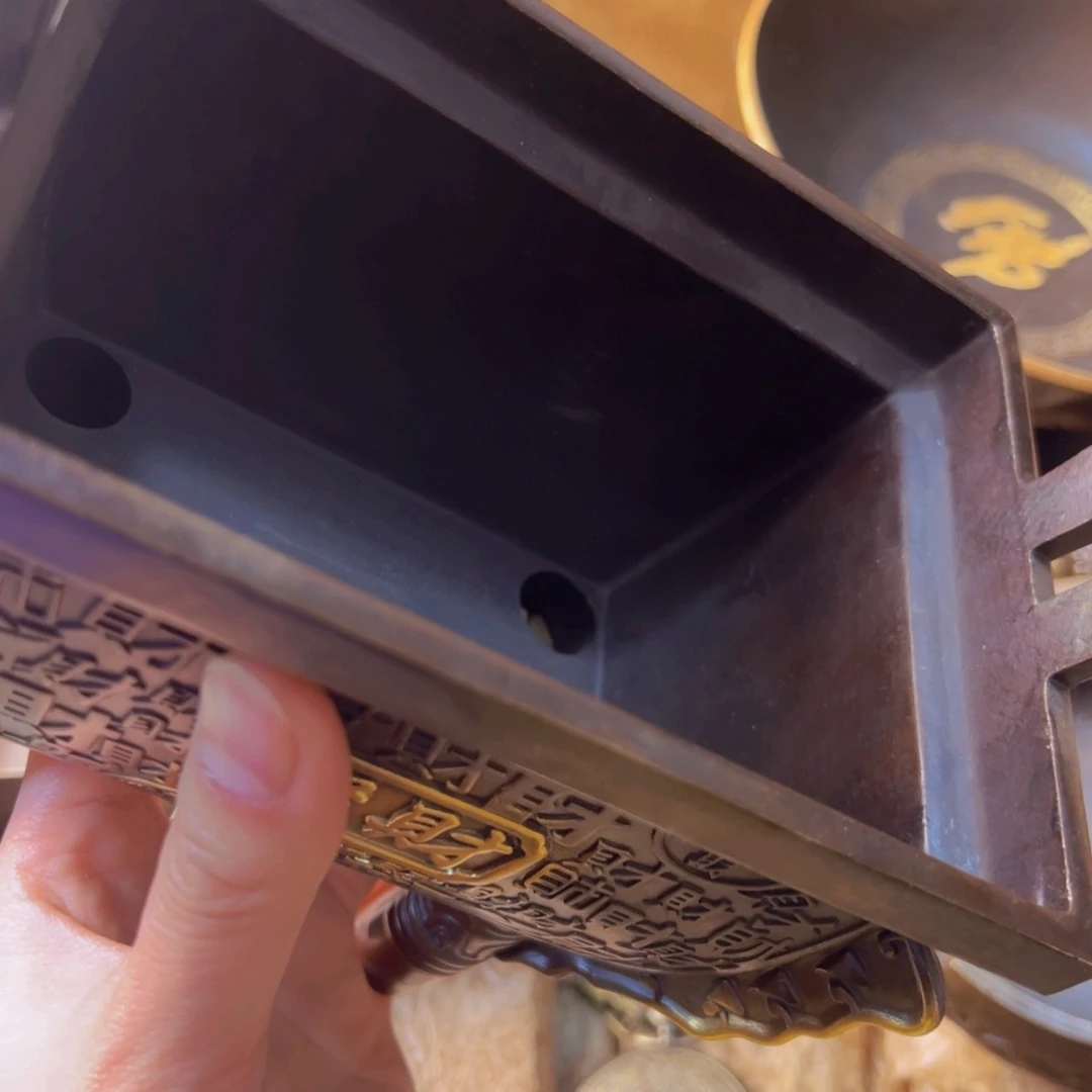 原矿风磨铜发财鼎