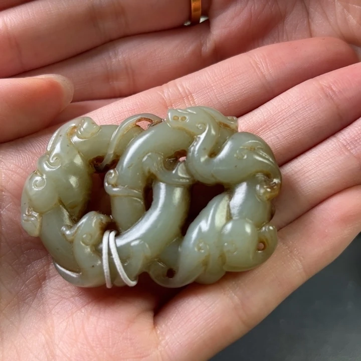 和田玉挂件未镶嵌百**晏