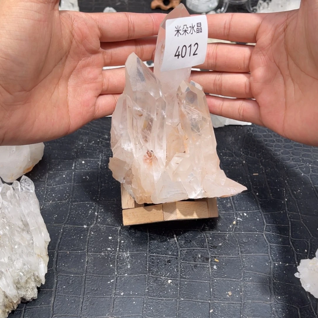 水晶珠宝半成品未镶嵌软***干水晶