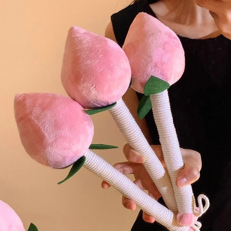 桃气满满艾草锤经络养生锤母亲节送妈妈长辈伴手礼物美人锤艾灸yj