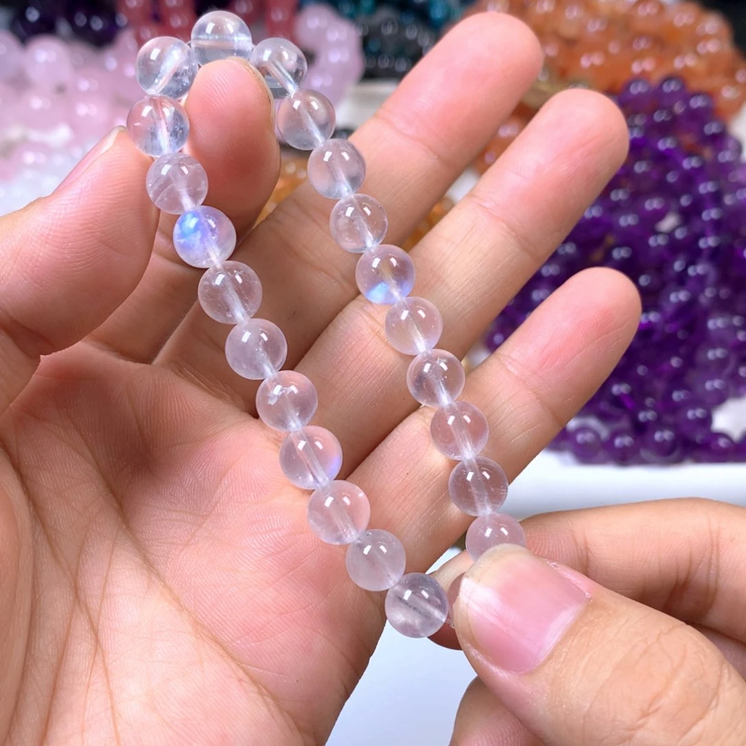 水晶手链未镶嵌天然
