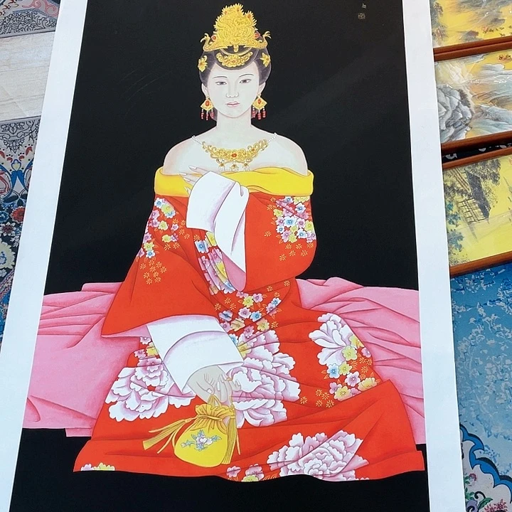 国画书画描金拓染金石传拓手写