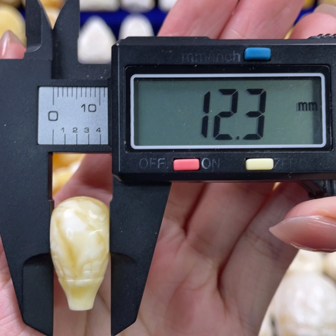 裸石蜜蜡未镶嵌琥珀蜜蜡三通配饰