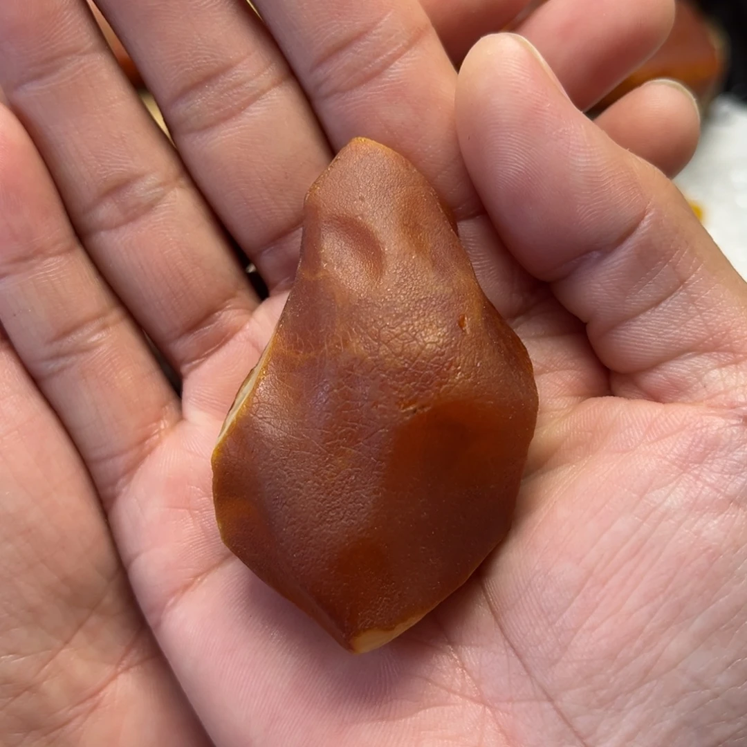 不***X定制琥珀未镶嵌蜜蜡定制随型手把