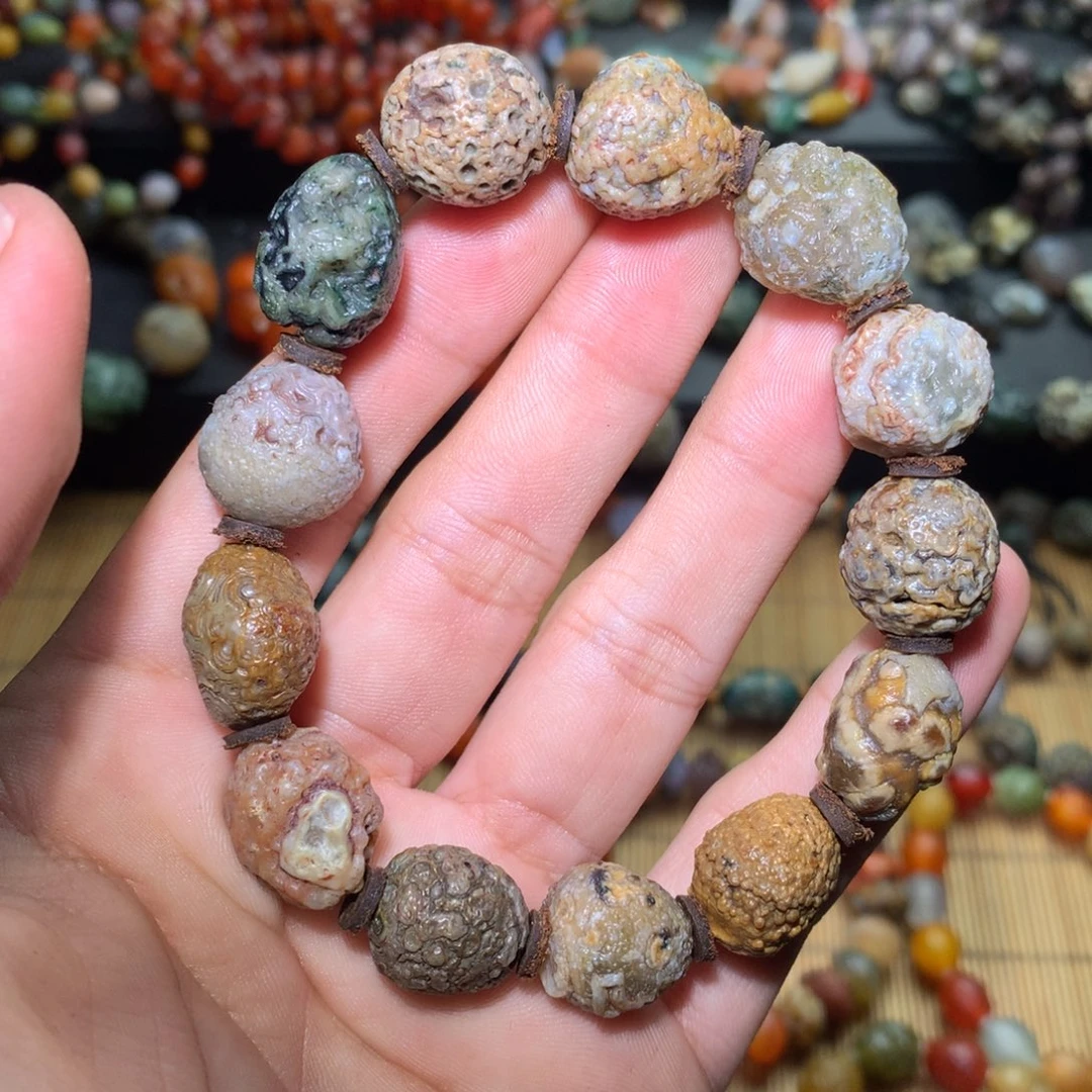 玛瑙/玉髓未镶嵌手链