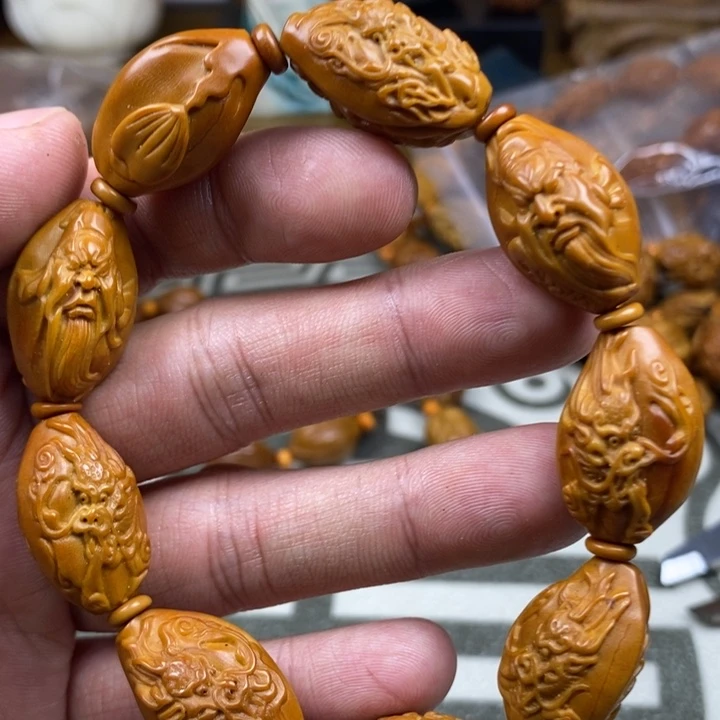 橄榄核手串/手链橄榄核雕工艺手串