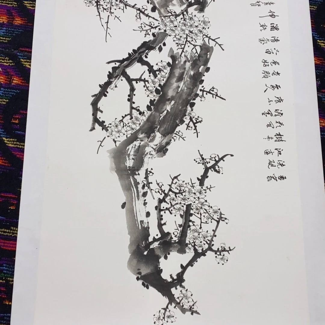 国画静**缘饶严明四尺花鸟打包