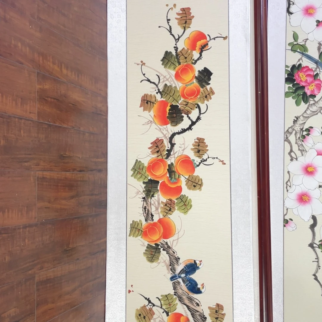 国画带框尺寸48*163厘米