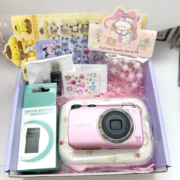 9新 Canon/佳能 a3300樱花粉色1600万像素人像清晰冷白皮人像推荐