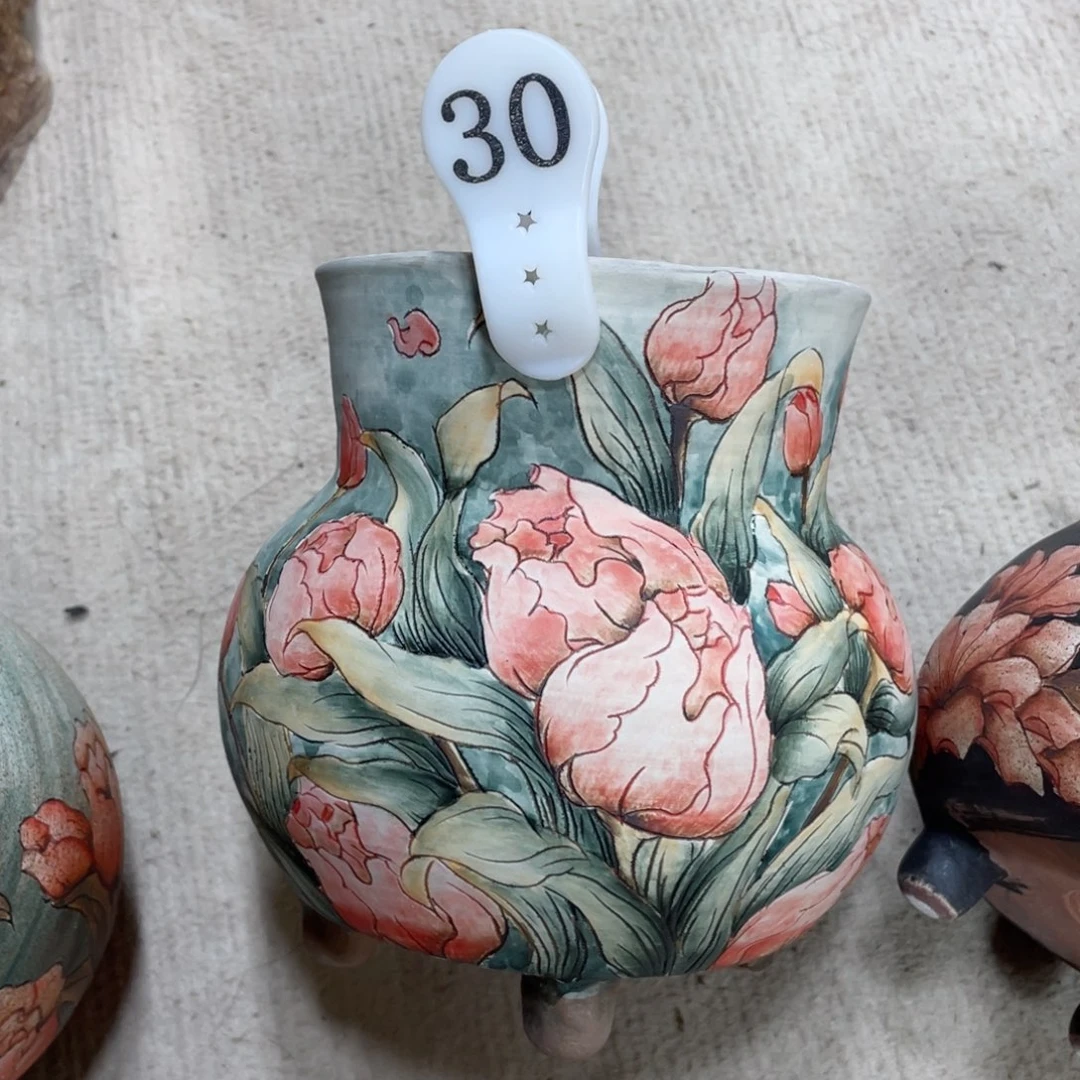 紫砂花盆n*o陶瓷多肉花盆瑕疵