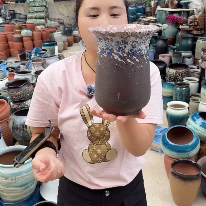 口15高20瑕疵一个盆子。