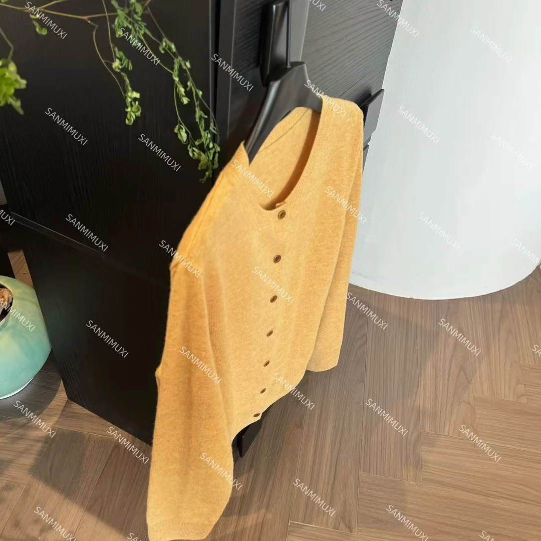 正肩针织开衫  S551