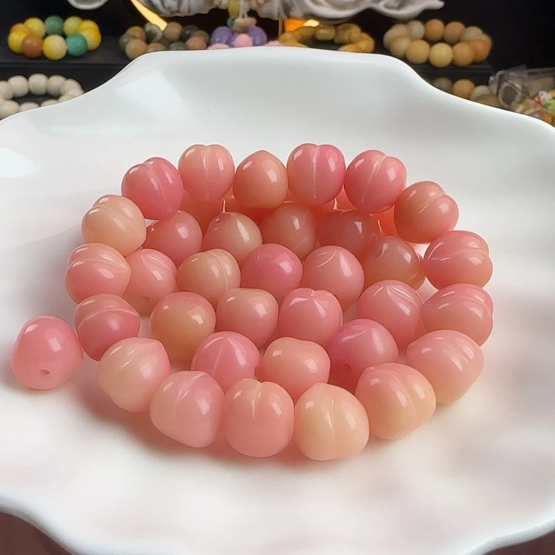 菩提根/象牙果手串卡12水蜜桃23颗