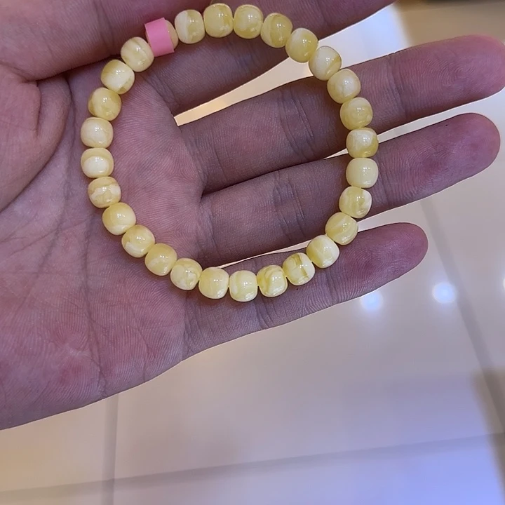 手链琥珀未镶嵌蜜蜡