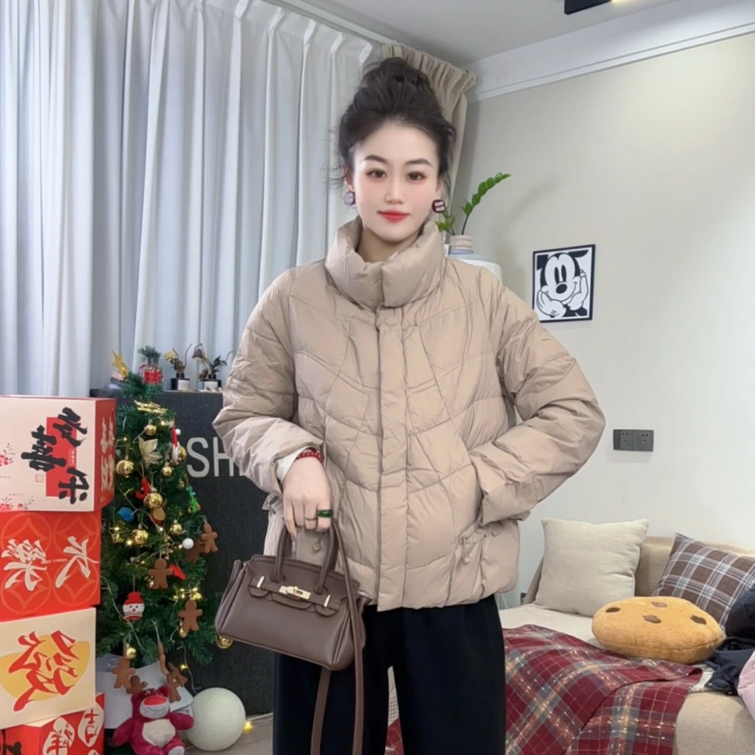 3315羽绒服2025年爆款正品白鸭绒韩版休闲百搭宽松