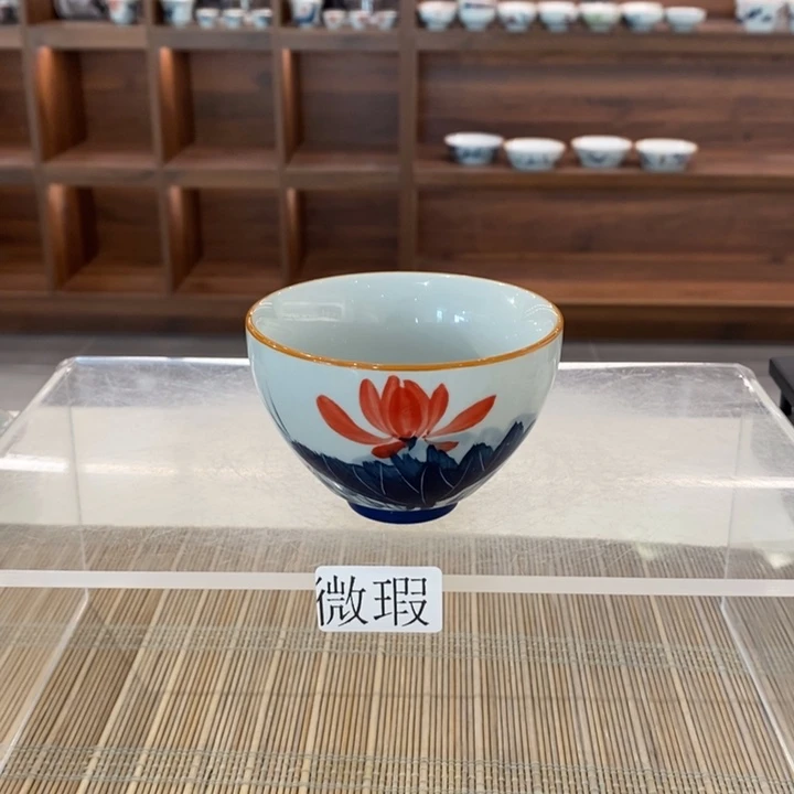 釉下老陶泥手工绘制
