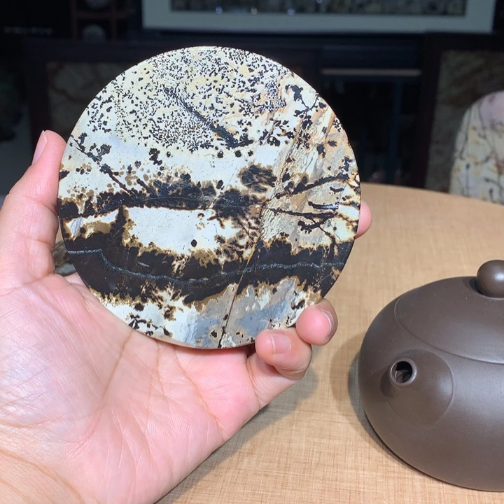 ，广西国画石摆件，收藏观赏