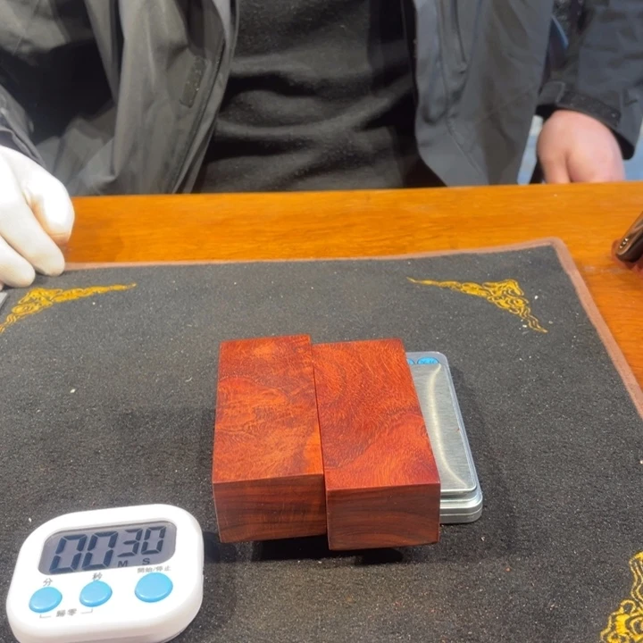 檀香紫檀（小叶紫檀）浪**头惊堂木