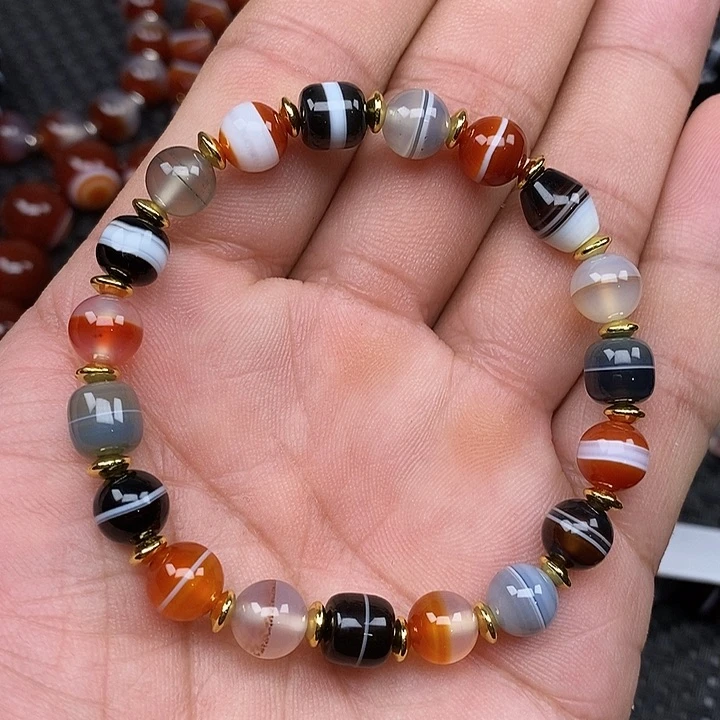 玛瑙/玉髓手链未镶嵌