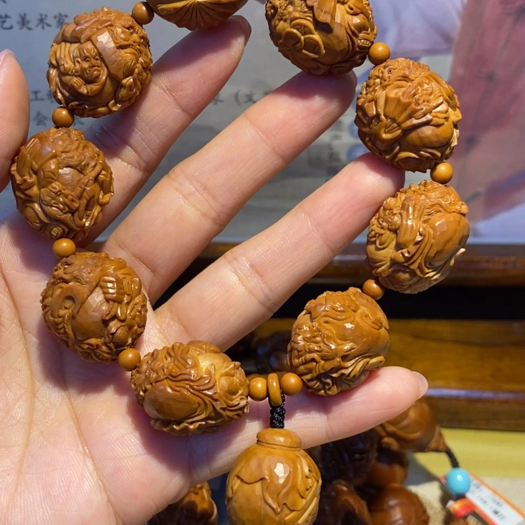 手串/手链橄榄核短圆钟馗