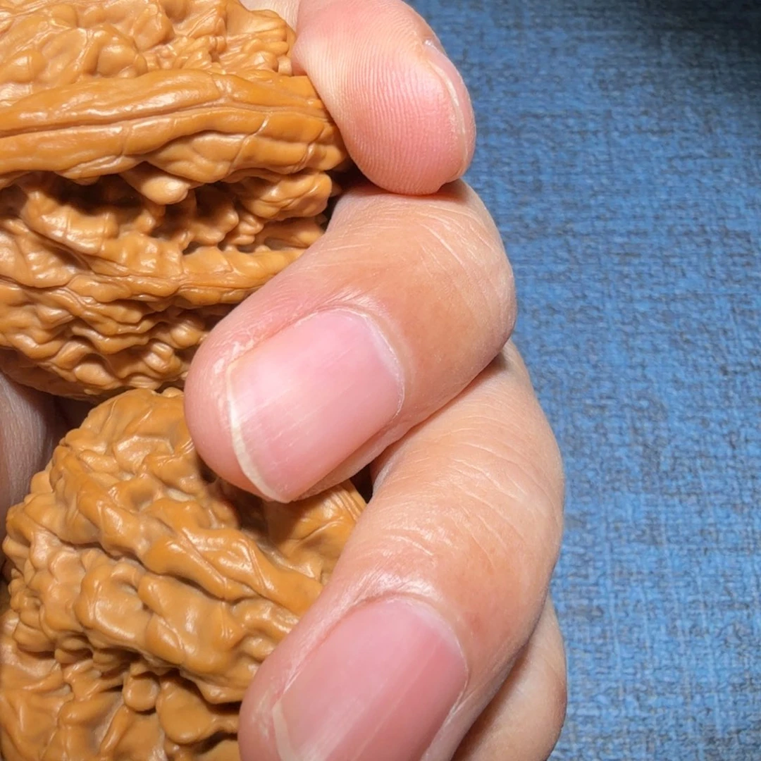 文玩核桃把件新*阳虎头王44尺寸728