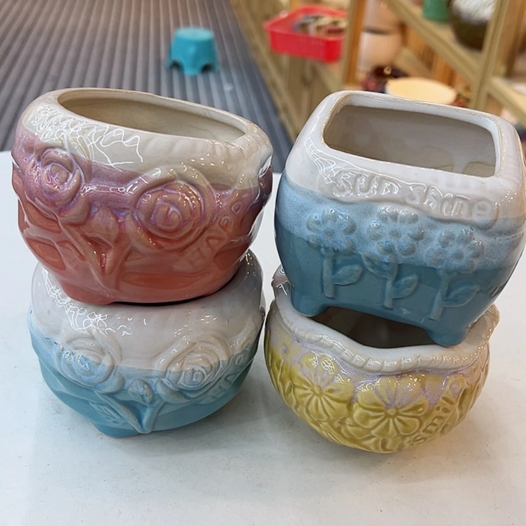 【闪购商品】陶瓷花盆