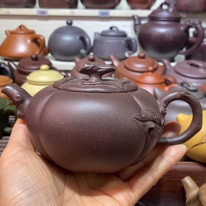 紫砂茶壶微瑕处理一把