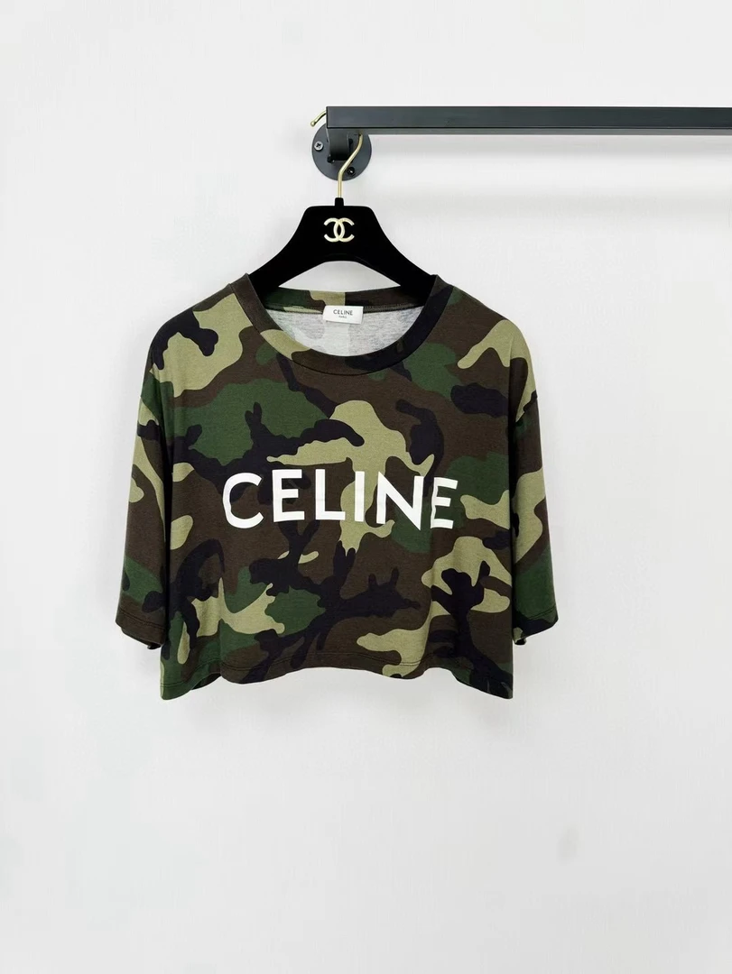 99新 Celine/思琳 瑟琳迷彩短袖