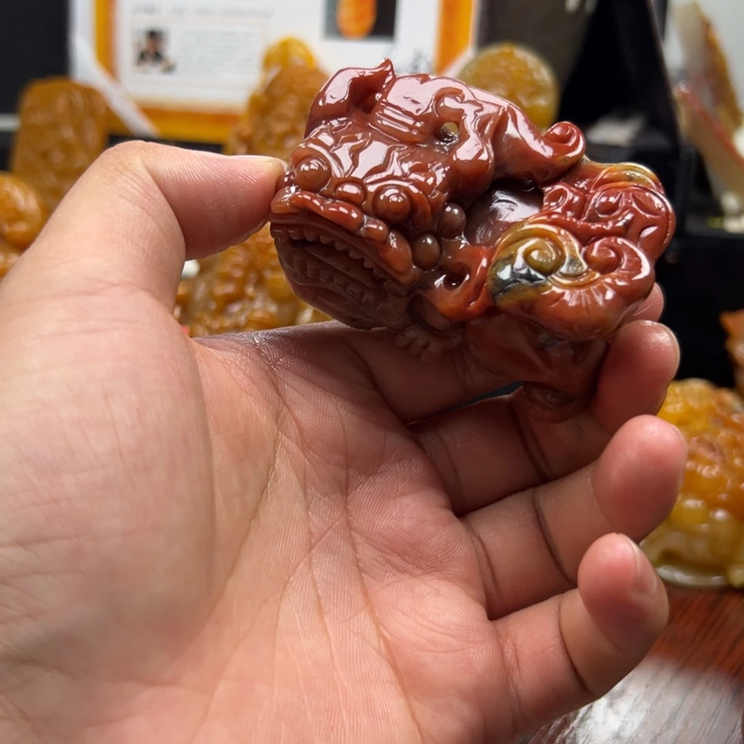 石英质玉（黄龙玉）未镶嵌多样性发货，发其一