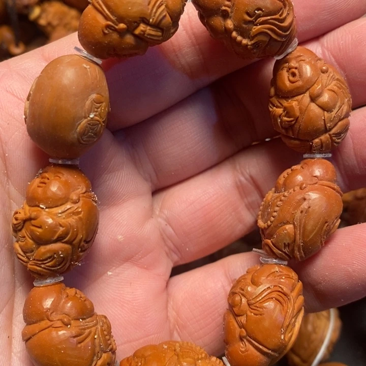 橄榄核手串/手链处理弥勒