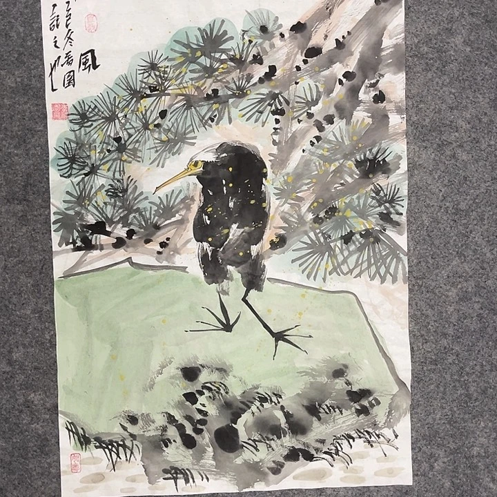 国画花鸟画作品欣赏