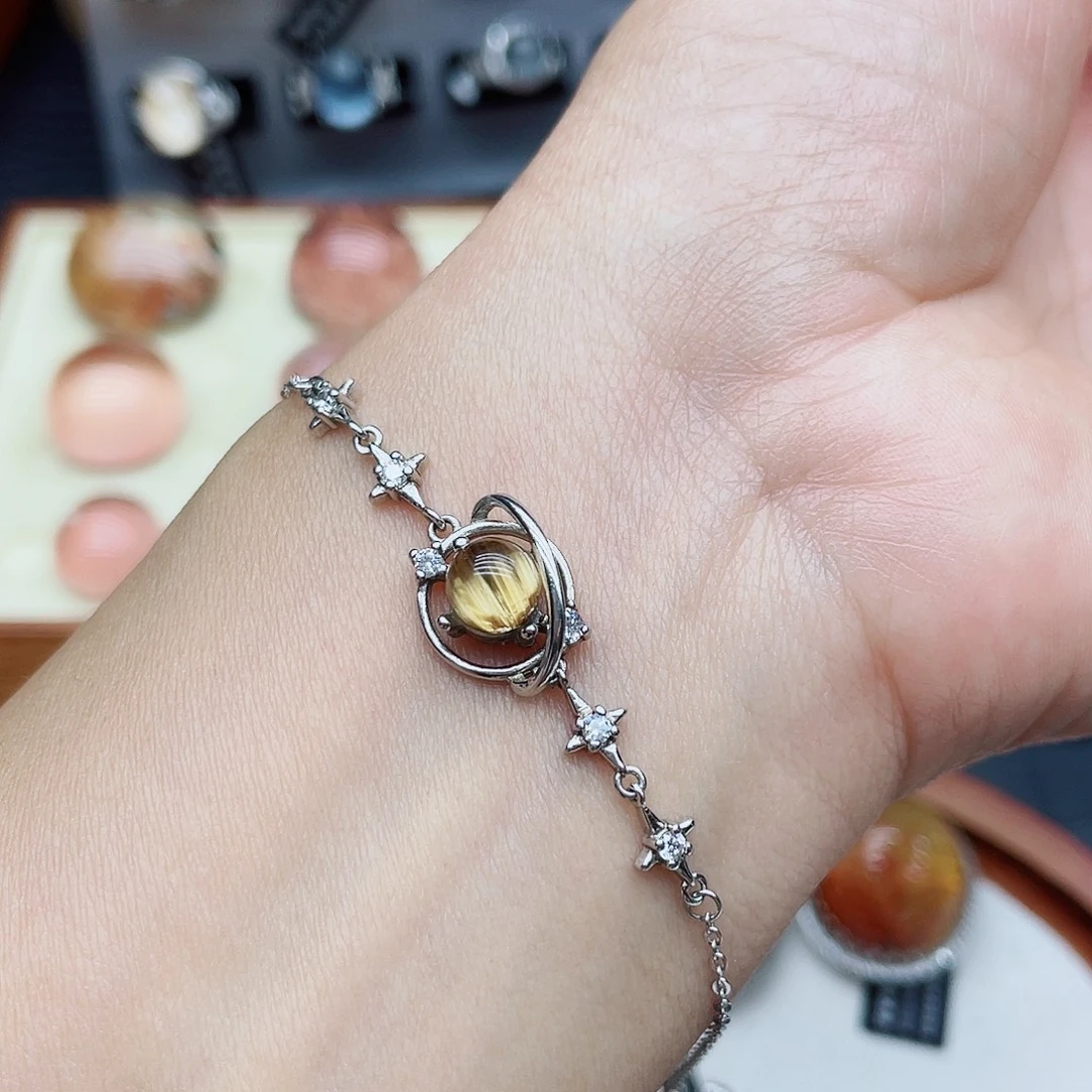 银S925镶嵌手链水晶