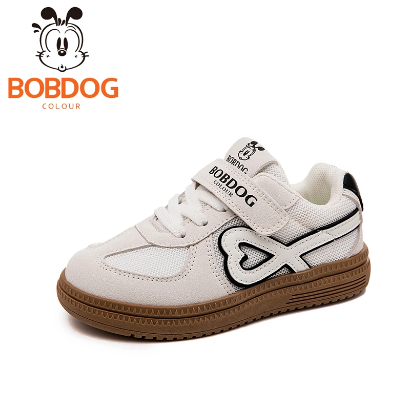 巴布豆卡乐儿童阿甘鞋2025春季新款女童运动鞋男童休闲透气2502