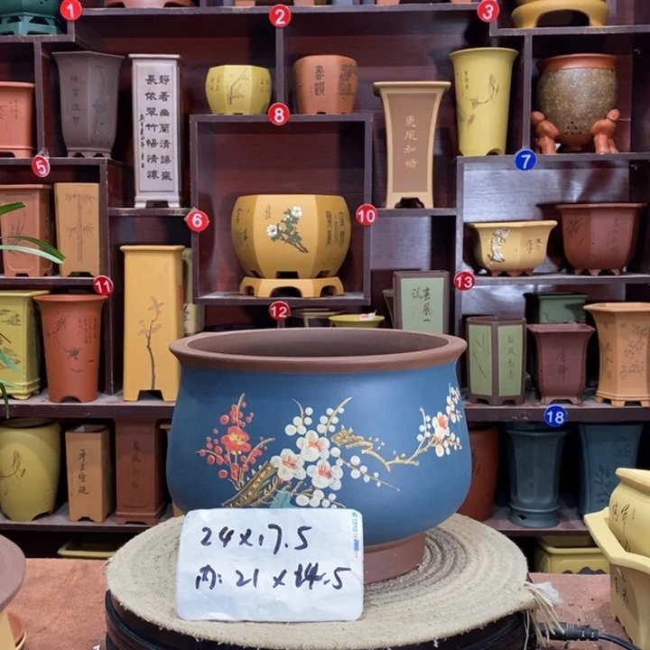 紫砂花盆紫砂艺术