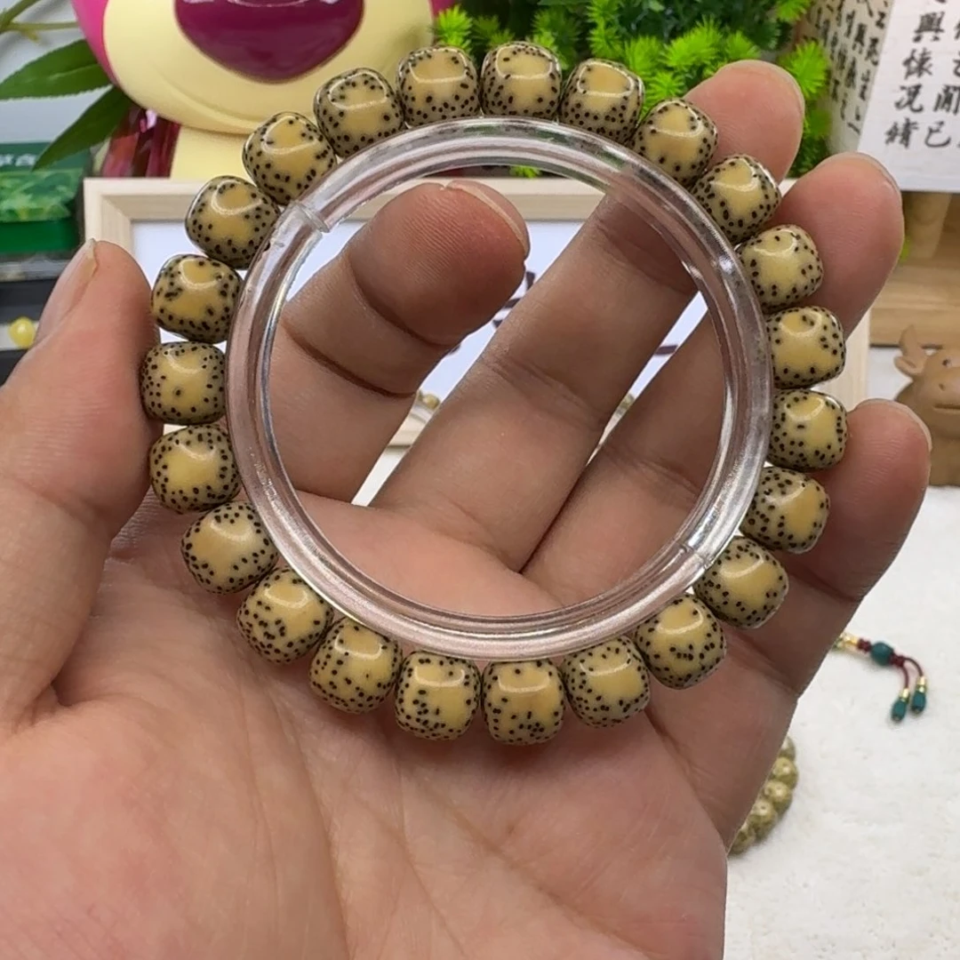 星月菩提手串海南原侧留白