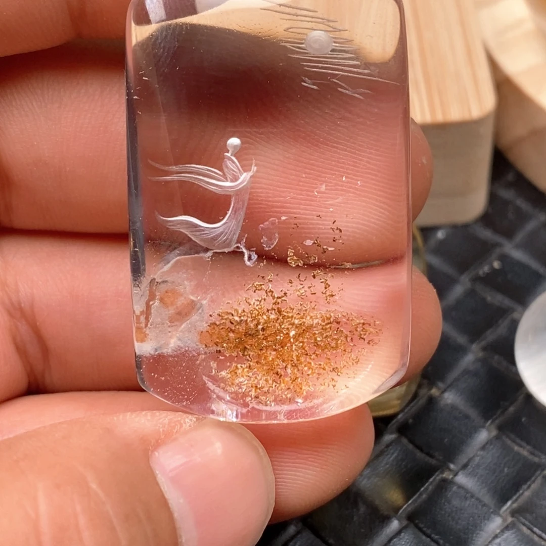 喵***^颈饰未镶嵌水晶水晶