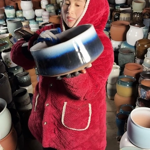 口26高14瑕疵盆子