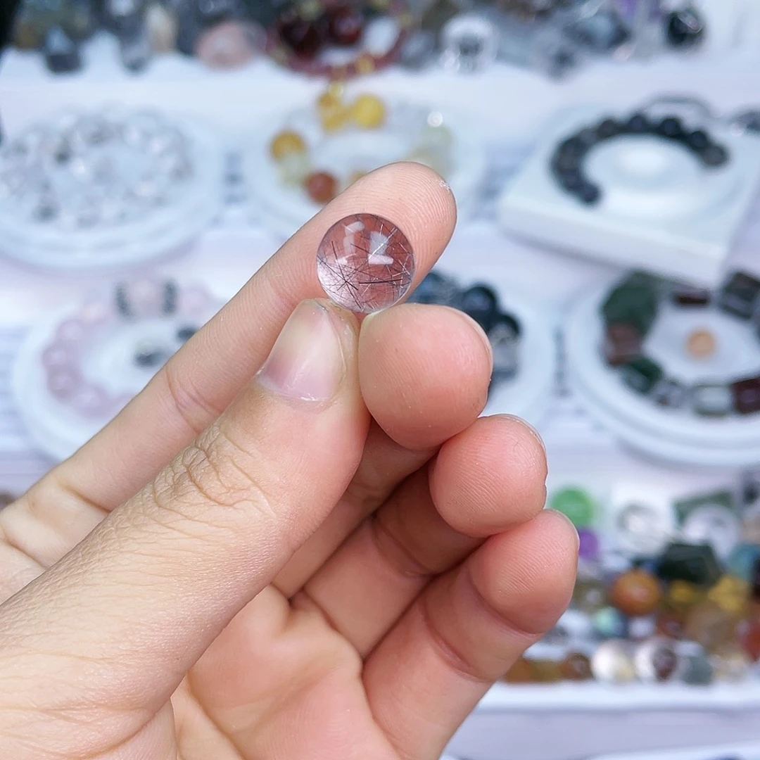 水晶水晶单珠未镶嵌